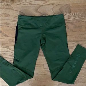 Virus Intl ECO33 Green COMPRESSION WORKOUT PANT